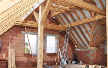 Llanfair Pwllgwyngyll attic trusses