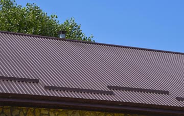 typical Llanfair Pwllgwyngyll corrugated roof uses